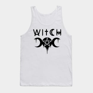 WICCA, WITCHY, WITCHCRAFT,  THE TRIPLE MOON Tank Top